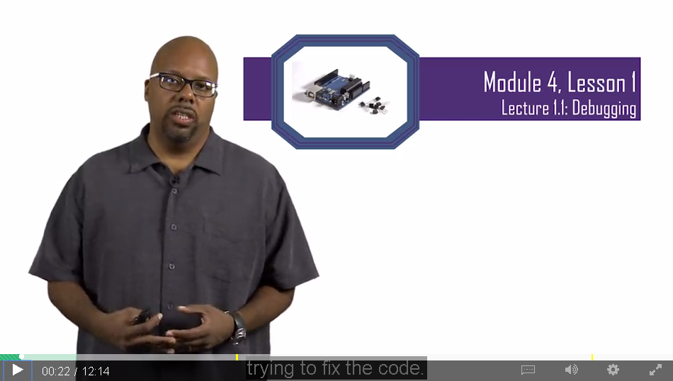 Ian Harris explaining debugging